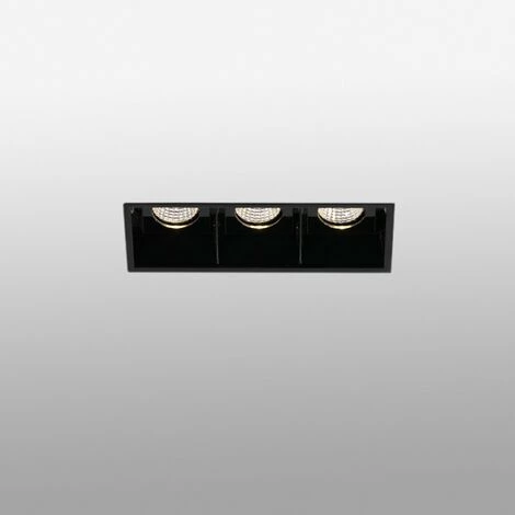 FARO BARCELONA TROOP Lampe Encastrable Au Plafond Noir De FARO 4 FARO BARCELONA TROOP Lampe Encastrable Au Plafond Noir De FARO – Image 2