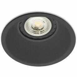 FARO BARCELONA GAS Lampe Encastrable Au Plafond Noir De FARO