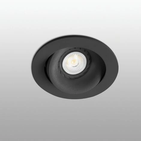 FARO BARCELONA ARGÓN Lampe Encastrable Au Plafond Noir De FARO 4 FARO BARCELONA ARGÓN Lampe Encastrable Au Plafond Noir De FARO – Image 2