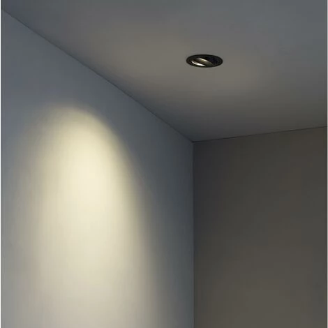 FARO BARCELONA ARGÓN Lampe Encastrable Au Plafond Noir De FARO 6 FARO BARCELONA ARGÓN Lampe Encastrable Au Plafond Noir De FARO – Image 4