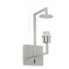FARO BARCELONA Applique Avec Frame Nickel E27 15W - Gris