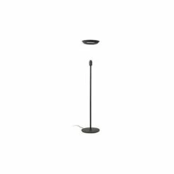 FARO BARCELONA Structure Lampadaire Savoy - Noir - Sans Ampoule - E27 - Noir
