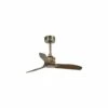 FARO BARCELONA Ventilateur De Plafond Or Vieilli Et Pâles En Bois Just Fan - 81CM - Sans Ampoule -FARO BARCELONA Soldes 23461071 1
