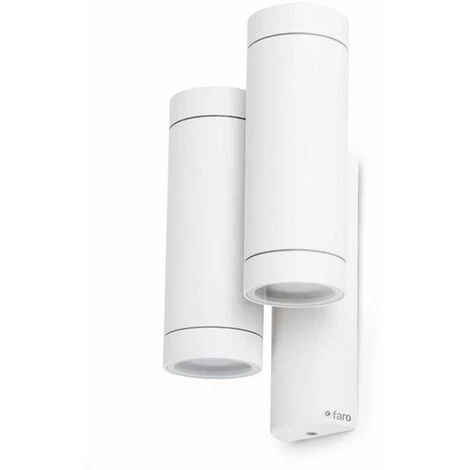 FARO BARCELONA Applique STEPS Blanche Double GU10 4 FARO BARCELONA Applique STEPS Blanche Double GU10 – Image 2