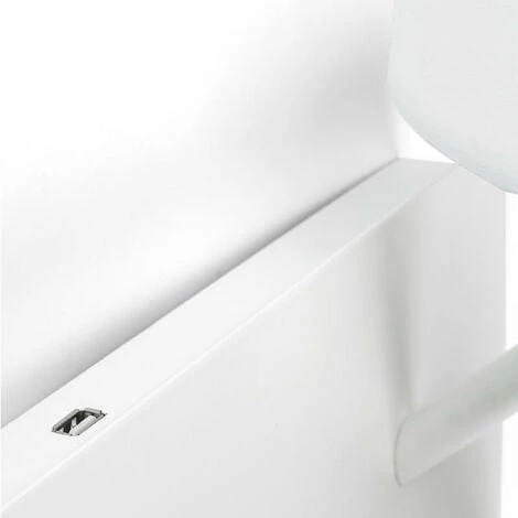 FARO BARCELONA Applique Métal Blanc E27 + Led - Blanc 4 FARO BARCELONA Applique Métal Blanc E27 + Led - Blanc – Image 2