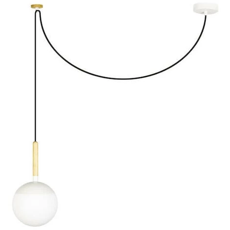 FARO BARCELONA Suspensionbois Blanc E27 - Blanc 3 FARO BARCELONA Suspensionbois Blanc E27 - Blanc