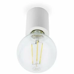 FARO BARCELONA Applique Aluminium Blanc E27 - Blanc