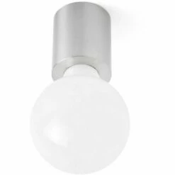 FARO BARCELONA Applique Aluminium Nickel Satiné E27 - Nickel Satiné