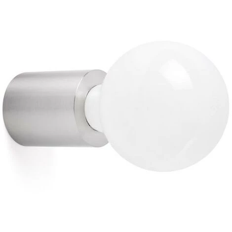 FARO BARCELONA Applique Aluminium Nickel Satiné E27 - Nickel Satiné 4 FARO BARCELONA Applique Aluminium Nickel Satiné E27 - Nickel Satiné – Image 2