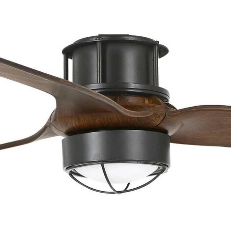 FARO BARCELONA Ventilateur De Plafond Avec Kit Lumière Faro Just Fan Noir Métal 33395+33391 - Noir 4 FARO BARCELONA Ventilateur De Plafond Avec Kit Lumière Faro Just Fan Noir Métal 33395+33391 - Noir – Image 2