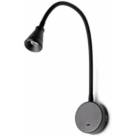 FARO BARCELONA Applique Aluminium Noir Led - Noir 3 FARO BARCELONA Applique Aluminium Noir Led - Noir