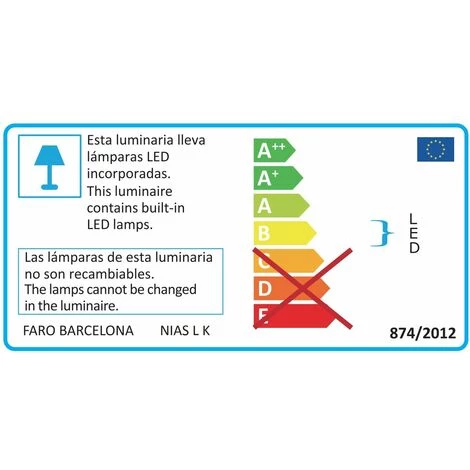 FARO BARCELONA Kit D'éclairage Pour Ventilateur De Plafond Faro Nias 4 FARO BARCELONA Kit D'éclairage Pour Ventilateur De Plafond Faro Nias – Image 2
