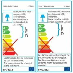 FARO BARCELONA Ventilateur De Plafond Poros DC 132 Cm Avec LED 9 FARO BARCELONA Ventilateur De Plafond Poros DC 132 Cm Avec LED -FARO BARCELONA Soldes 29810489 4