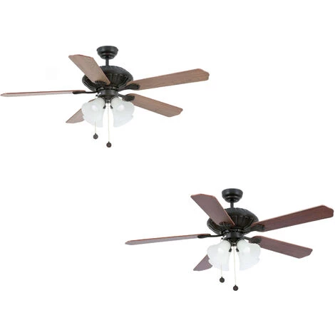 FARO BARCELONA Ventilateur De Plafond Corso 132 Cm Avec éclairage 3 FARO BARCELONA Ventilateur De Plafond Corso 132 Cm Avec éclairage