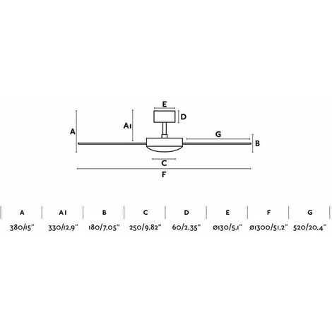 FARO BARCELONA Ventilateur De Plafond Mallorca Nickel 132 Cm 7 FARO BARCELONA Ventilateur De Plafond Mallorca Nickel 132 Cm – Image 5