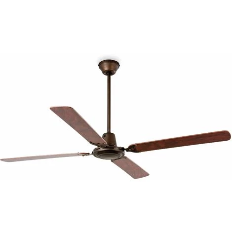 FARO BARCELONA Ventilateur De Plafond Malvinas Marron 140 Cm 4 FARO BARCELONA Ventilateur De Plafond Malvinas Marron 140 Cm – Image 2