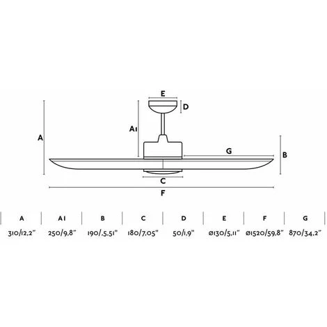 FARO BARCELONA Ventilateur De Plafond Tonic DC Marron 5 FARO BARCELONA Ventilateur De Plafond Tonic DC Marron – Image 3