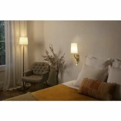 FARO BARCELONA REM Structure Applique Murale Avec Un Lecteur Vieil Or Réf. 29683 -FARO BARCELONA Soldes 30140179 4