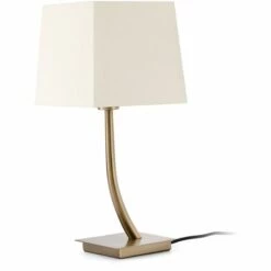 FARO BARCELONA REM Structure De Lampe De Table Vieil Or Réf. 29685