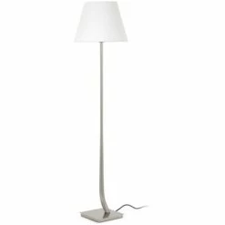 FARO BARCELONA REM Structure Lampadaire Nickel Mat Réf. 29686