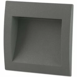 FARO BARCELONA SEDNA-1 - Lampe Encastrable Au Mur Gris Foncé De FARO