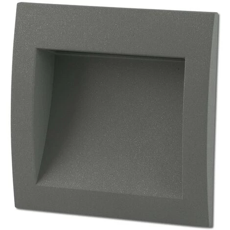 FARO BARCELONA SEDNA-1 - Lampe Encastrable Au Mur Gris Foncé De FARO 3 FARO BARCELONA SEDNA-1 - Lampe Encastrable Au Mur Gris Foncé De FARO