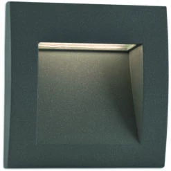 FARO BARCELONA SEDNA-3 - Lampe Encastrable Au Mur Gris Foncé De FARO