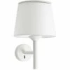 FARO BARCELONA SAVOY Applique Murale Blanc/blanc 1 FARO BARCELONA SAVOY Applique Murale Blanc/blanc -FARO BARCELONA Soldes 30276933 1