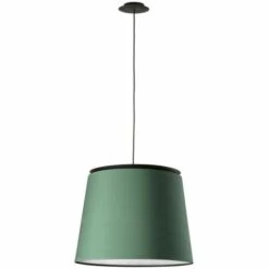 FARO BARCELONA SAVOY Lampe Suspension Noir/vert