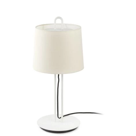 FARO BARCELONA MONTREAL Lampe De Table Blanc/beige 3 FARO BARCELONA MONTREAL Lampe De Table Blanc/beige