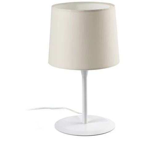 FARO BARCELONA CONGA Lampe De Table Blanc/beige 3 FARO BARCELONA CONGA Lampe De Table Blanc/beige