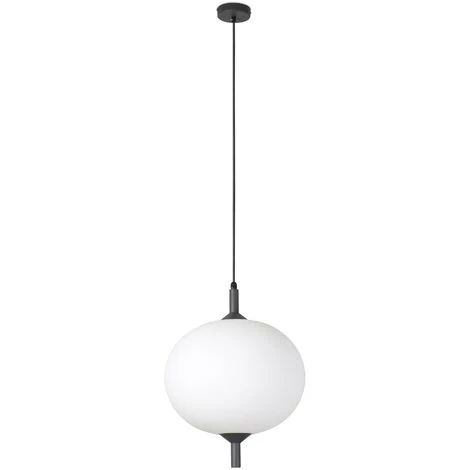 FARO BARCELONA SAIGON Lampe Suspension Grise/blanche Mat R45 Cone Cap 3 FARO BARCELONA SAIGON Lampe Suspension Grise/blanche Mat R45 Cone Cap