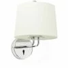 FARO BARCELONA MONTREAL Applique Murale Chrome/beig -FARO BARCELONA Soldes 32044394 1