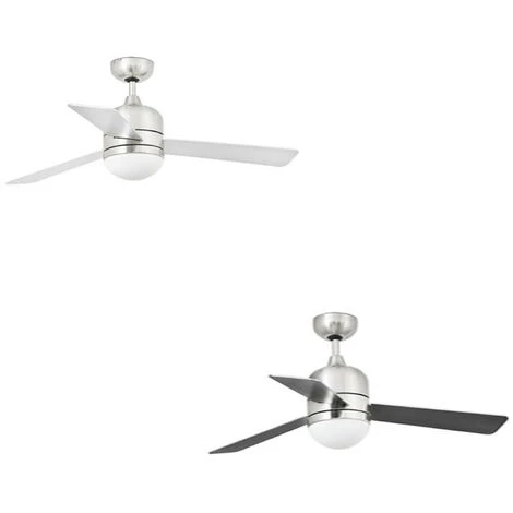 FARO BARCELONA Ventilateur De Plafond Cebu Nickel 102 Cm Avec Lumière 3 FARO BARCELONA Ventilateur De Plafond Cebu Nickel 102 Cm Avec Lumière