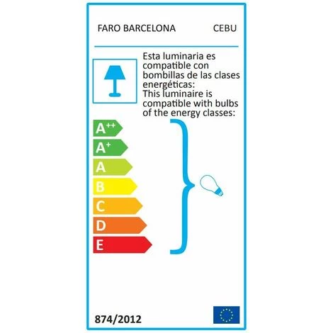 FARO BARCELONA Ventilateur De Plafond Cebu Nickel 102 Cm Avec Lumière 6 FARO BARCELONA Ventilateur De Plafond Cebu Nickel 102 Cm Avec Lumière – Image 4