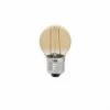 FARO BARCELONA Ampoule G45 E27 Led 2W A Filament Ambre 2200K - Laiton Or Doré