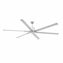 FARO BARCELONA Ventilateur De Plafond Andros Nickel, Pas De Lumière, Dc Moteur FARO