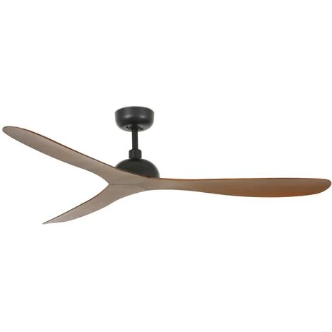 FARO BARCELONA GOTLAND Ventilateur De Plafond Noir/bois 3 FARO BARCELONA GOTLAND Ventilateur De Plafond Noir/bois