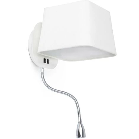 FARO BARCELONA SWEET Applique Avec Lecteur Réf. 29950 4 FARO BARCELONA SWEET Applique Avec Lecteur Réf. 29950 – Image 2