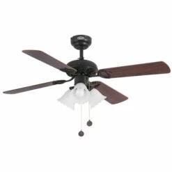 FARO BARCELONA Ventilateur De Plafond Avec Lumière Lisboa Réf. 33102