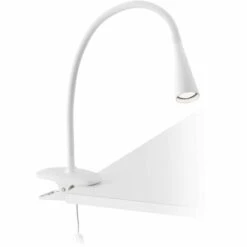 FARO BARCELONA LENA LLampe Avec Pince Blanc Réf. 52059