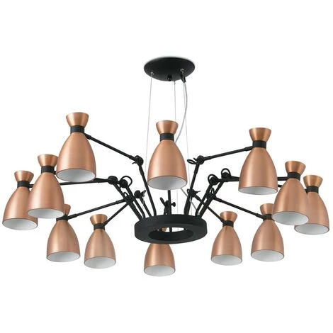 FARO BARCELONA RETRO Lampe Suspension Réf. 20047 4 FARO BARCELONA RETRO Lampe Suspension Réf. 20047 – Image 2