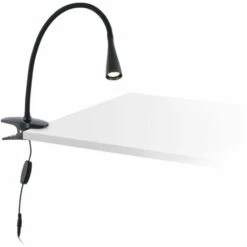 FARO BARCELONA LENA Lampe Avec Pince Noir Réf. 52061