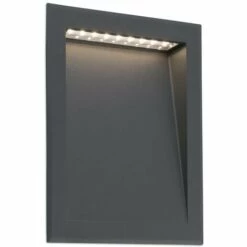 FARO BARCELONA SOUN - Lampe Encastrable Au Mur Gris Foncé De FARO