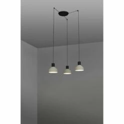 FARO BARCELONA KOMBO Lampadaire Beige Ø200 3L