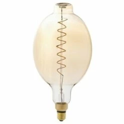 FARO BARCELONA Ampoule BT180 SP Ambré E27 8W 2000K 400lm - Laiton Or Doré