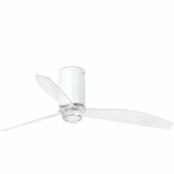 FARO BARCELONA Ventilateur De Plafond Avec Lumière Mini Tube