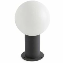 FARO BARCELONA Potelet E Moon Gris Foncé H300 1x15W E27 - Gris