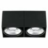 FARO BARCELONA Plafonnier TECTO 2 X AR111 50W NOIR - Noir 2 FARO BARCELONA Plafonnier TECTO 2 X AR111 50W NOIR - Noir -FARO BARCELONA Soldes 495596 1