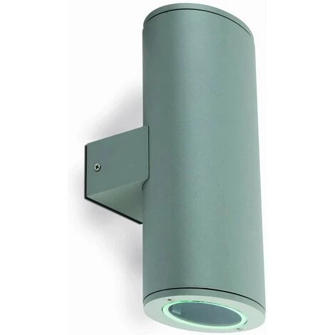 FARO BARCELONA Applique Murale, 50 W, Aluminium Injecté Et Diffuseur En Verre Transparent, Couleur Gris Piston Barcelona 3 FARO BARCELONA Applique Murale, 50 W, Aluminium Injecté Et Diffuseur En Verre Transparent, Couleur Gris Piston Barcelona